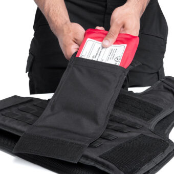 Tactical Side Straps IIIA Black