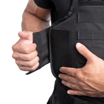 Tactical Side Straps IIIA Black